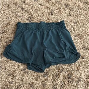 Athleta Blue Athletic Shorts Lightweight Moisture-Wicking